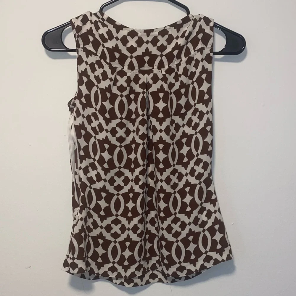 Tory Burch Sleeveless Silk Top